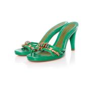 Pre-owned Schoenen Marc Jacobs Pre-owned , Green , Dames