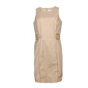 jurk Michael Kors Pre-owned , Brown , Dames