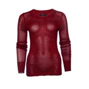 knitted glitter stretch top Isabel Marant Pre-owned , Red , Dames
