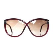 Voldoende plastic sungles Tom Ford Pre-owned , Red , Dames