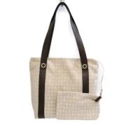 Pre-owned Canvas shoulder-bags Bvlgari Vintage , Beige , Dames