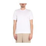 Stijlvolle Crewneck T-shirt Drumohr , White , Heren
