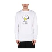 Snoopy sweatshirt MOA - Master OF Arts , White , Dames