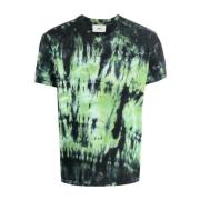 T-shirt Ami Paris , Green , Heren