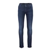 Donkerblauwe Denim Jeans Tramarossa , Blue , Heren