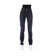 Slim-fit Jeans Baldinini , Blue , Dames