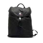 Pre-owned Nylon shoulder-bags Louis Vuitton Vintage , Black , Dames