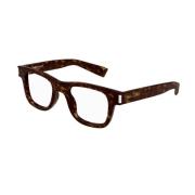 Nieuwe Wave Grote Brilmonturen Saint Laurent , Brown , Unisex