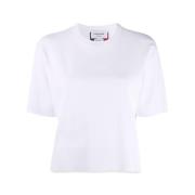 T-Shirts Thom Browne , White , Dames