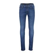 Blauwe Denim 5-Pocket Jeans Tramarossa , Blue , Heren