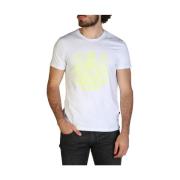 T-shirt Qmt019M0 Aquascutum , White , Heren