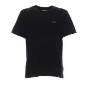 Klassiek Katoenen T-Shirt Barbour , Black , Heren