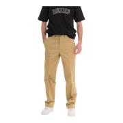 Klassieke Straight Fit Broek Dickies , Beige , Heren