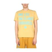 T-shirts Dsquared2 , Yellow , Heren