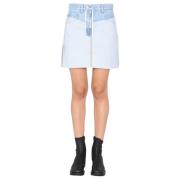 Short Skirts Helmut Lang , Blue , Dames