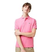 Korte Mouw Polo Shirt Lacoste , Pink , Heren