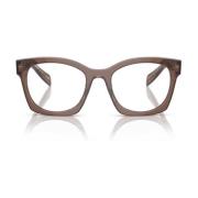 Stijlvolle Brillenmonturen Prada , Brown , Dames