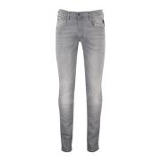 Grijze Denim Slim Fit Jeans Replay , Gray , Heren