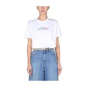 T-Shirts Stella McCartney , White , Dames