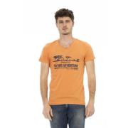 T-Shirts Trussardi , Orange , Heren