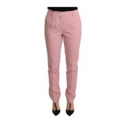 Stijlvolle Wol Jeans voor Vrouwen Dolce & Gabbana , Pink , Dames