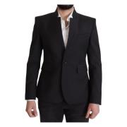 Veelzijdige Heren Blazer - Zwart, Maat It50/L Dolce & Gabbana , Black ...