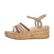 Wedges Geox , Brown , Dames