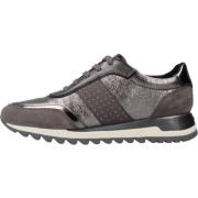 Stijlvolle Dames Sneakers Geox , Gray , Dames