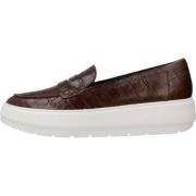 Stijlvolle Dames Loafers Geox , Brown , Dames