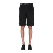 Regular FIT Bermuda Alexander McQueen , Black , Heren