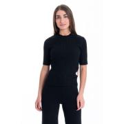 Mouwloos gebreide kleding Vila , Black , Dames