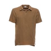 Polo Shirt James Perse , Brown , Heren