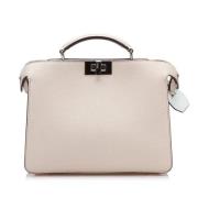 Pre-owned Leather handbags Fendi Vintage , Pink , Dames