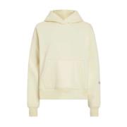 Back Bold Hoodie Calvin Klein , Beige , Dames