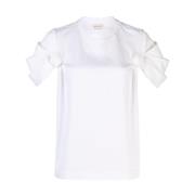 Witte T-shirts en Polos van Alexander McQueen Alexander McQueen , Whit...