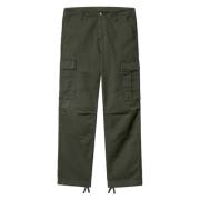 Regular Cargo Broek in Garment-Dyed Moraga Twill Carhartt Wip , Green ...