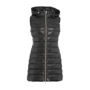 Down Vest Herno , Black , Dames