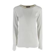Witte T-shirts en Polos voor Vrouwen Fabiana Filippi , White , Dames