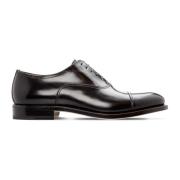 Iconische Oxford schoenen van zwart kalfsleer Moreschi , Black , Heren