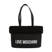 Zwarte Tas Love Moschino , Black , Dames