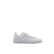 Witte Leren Sneakers Tod's , White , Heren