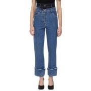 Jeans Rokh , Blue , Dames