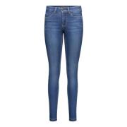 Droom Skinny Denim Jeans MAC , Blue , Dames