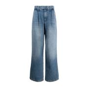 Loose-fit Jeans Armarium , Blue , Dames