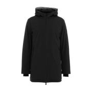 Zwarte Parka voor Heren - Blijf Warm en Stijlvol People of Shibuya , B...