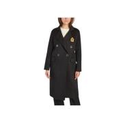 Coats Five Jeans , Black , Dames