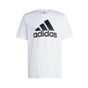 Korte Mouw T-Shirt Adidas , White , Heren