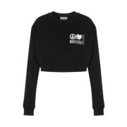 Stijlvolle Sweatshirt Moschino , Black , Dames