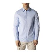 Shirt 8Nzcgb Z8Anz Armani Exchange , Blue , Heren