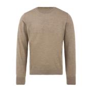 Unisex Beige Sweaters Filippo De Laurentiis , Beige , Heren